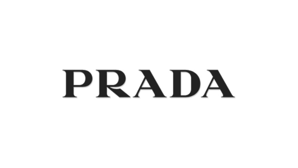 PRADAのロゴタイプ